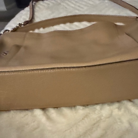Vintage Coach Classic Pebbled Leather Beige Shoulder Bag - Picture 9 of 9